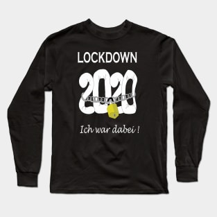 Lockdown explusion 2020 Long Sleeve T-Shirt